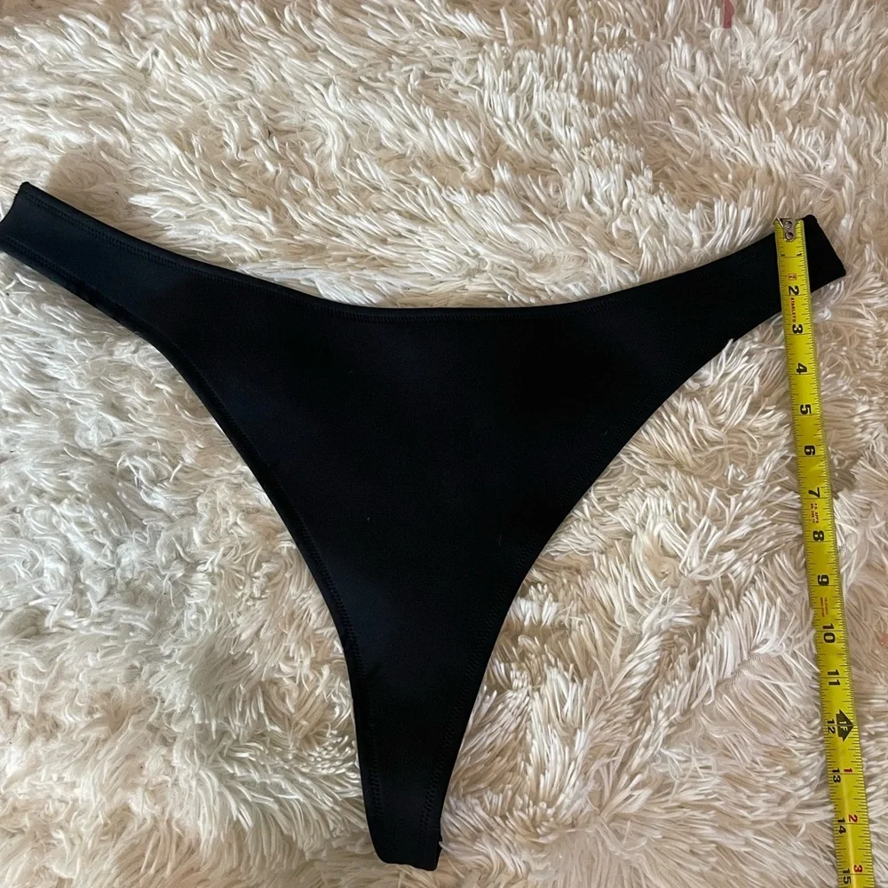 Skims swim tanga onyx thong bottom
